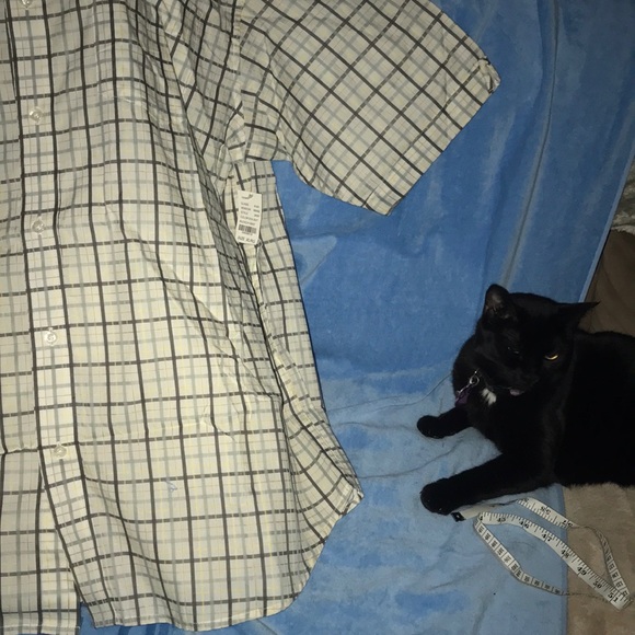 Sean John XL button down striped short sleeved New - Picture 3 of 6